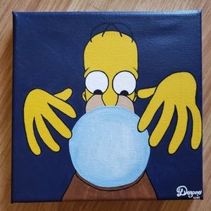 Original painting The Simpsons Predictions